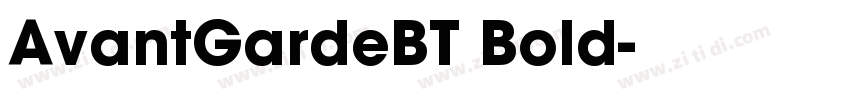AvantGardeBT Bold字体转换 AvantGardeBT Bold字体转换